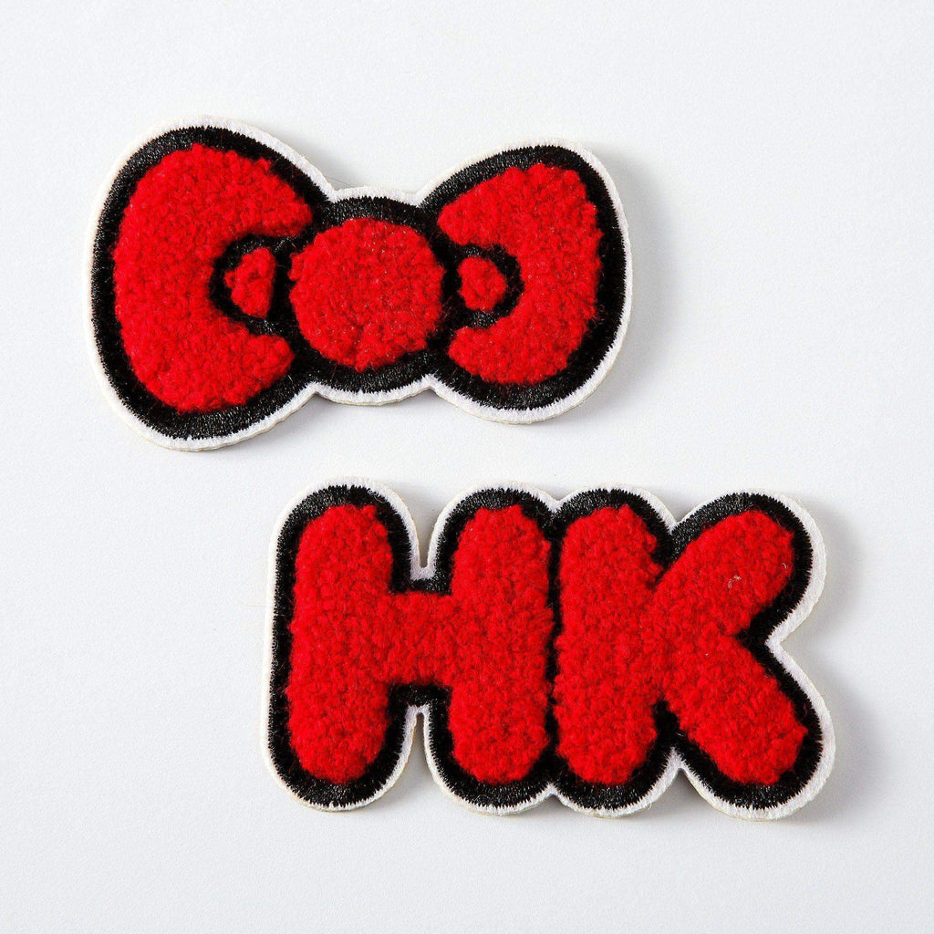 Hello Kitty Chenille Embroidered Iron On Patch Set – SHOPMODA